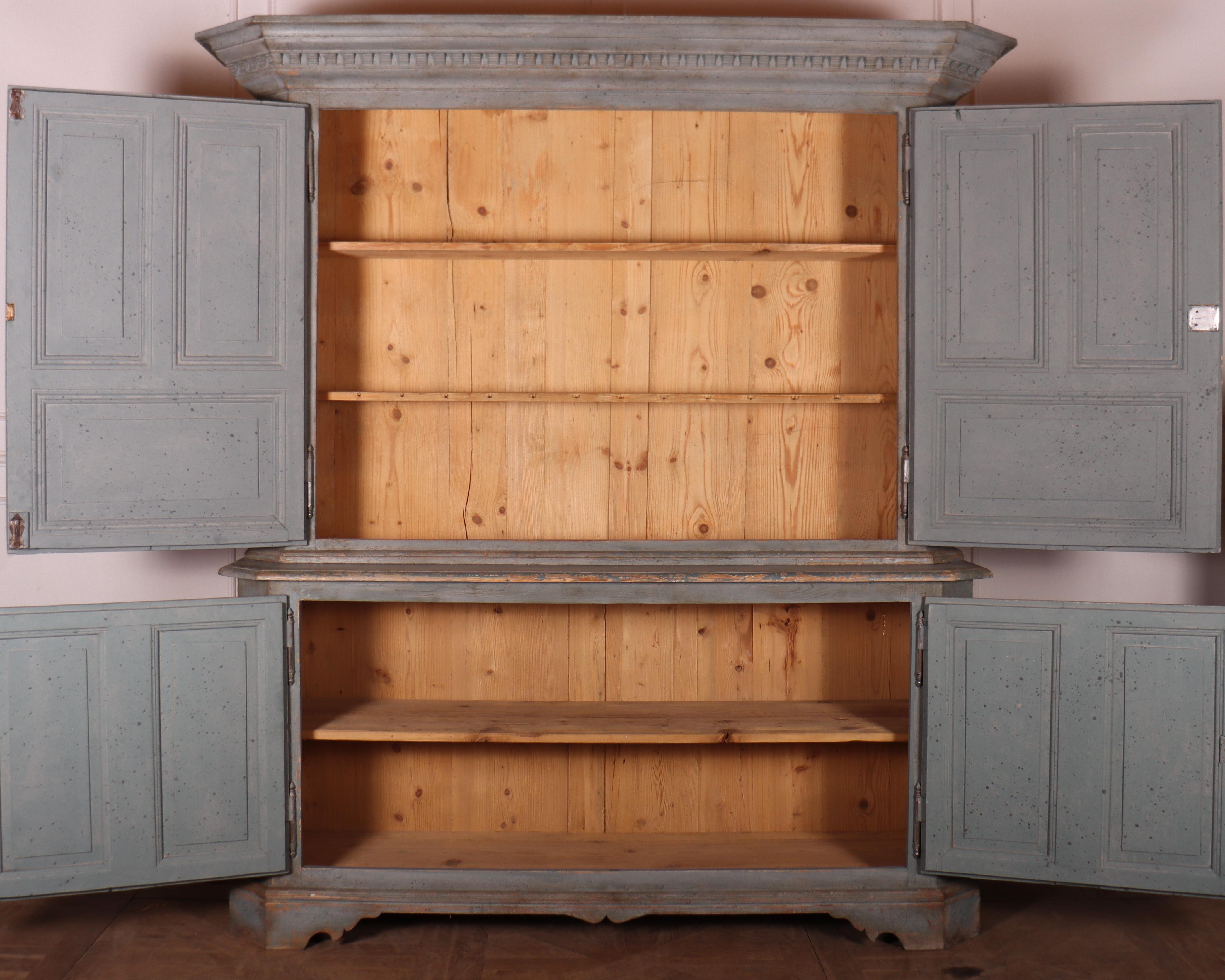 18th Century Swedish Housekeepers Cupboard For Sale 2