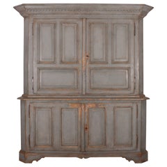 Antique 18th Century Swedish Housekeepers Cupboard