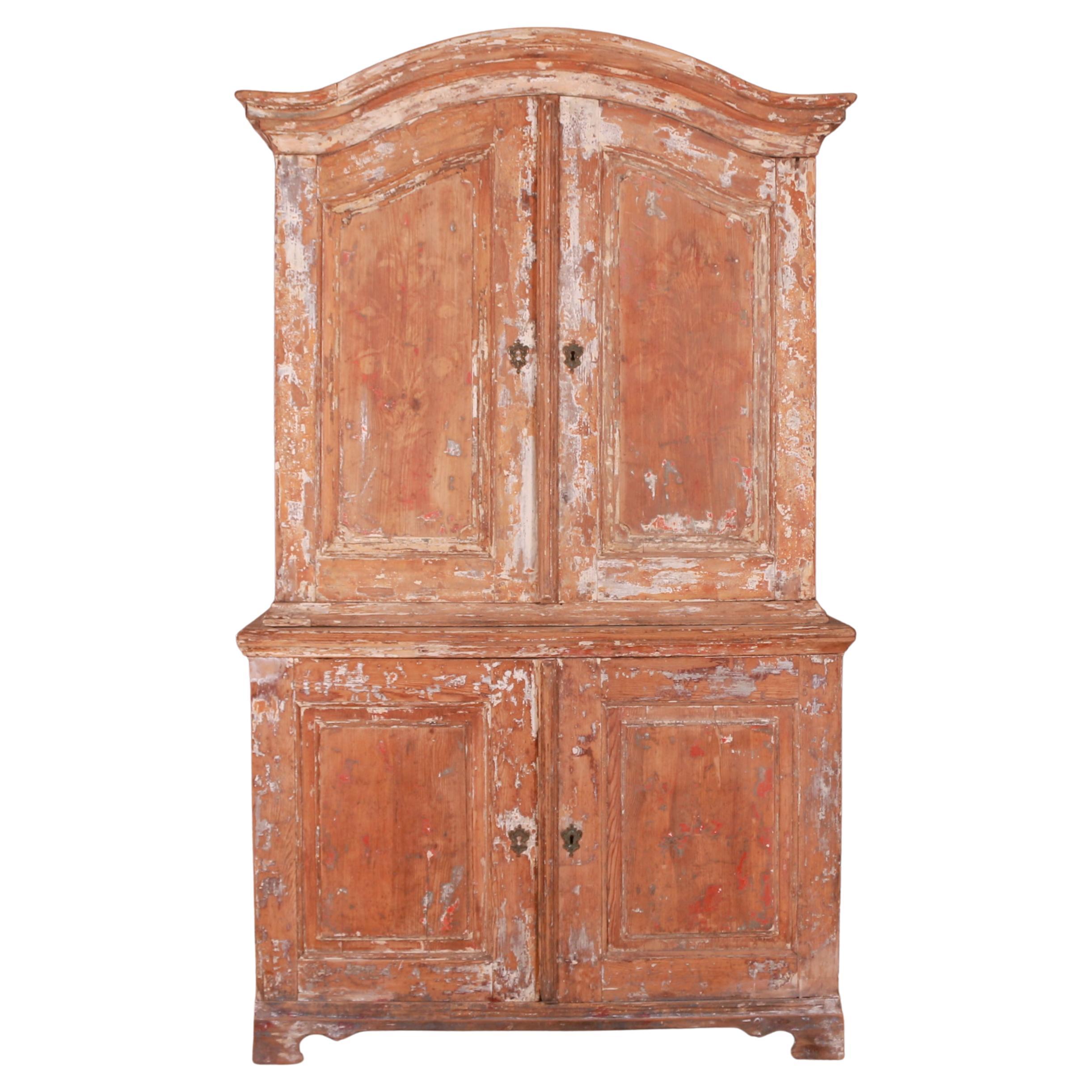 1920s Italian Linen Cupboard For Sale at 1stDibs
