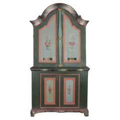 Antique 18th Century Swedish Linen Cupboard