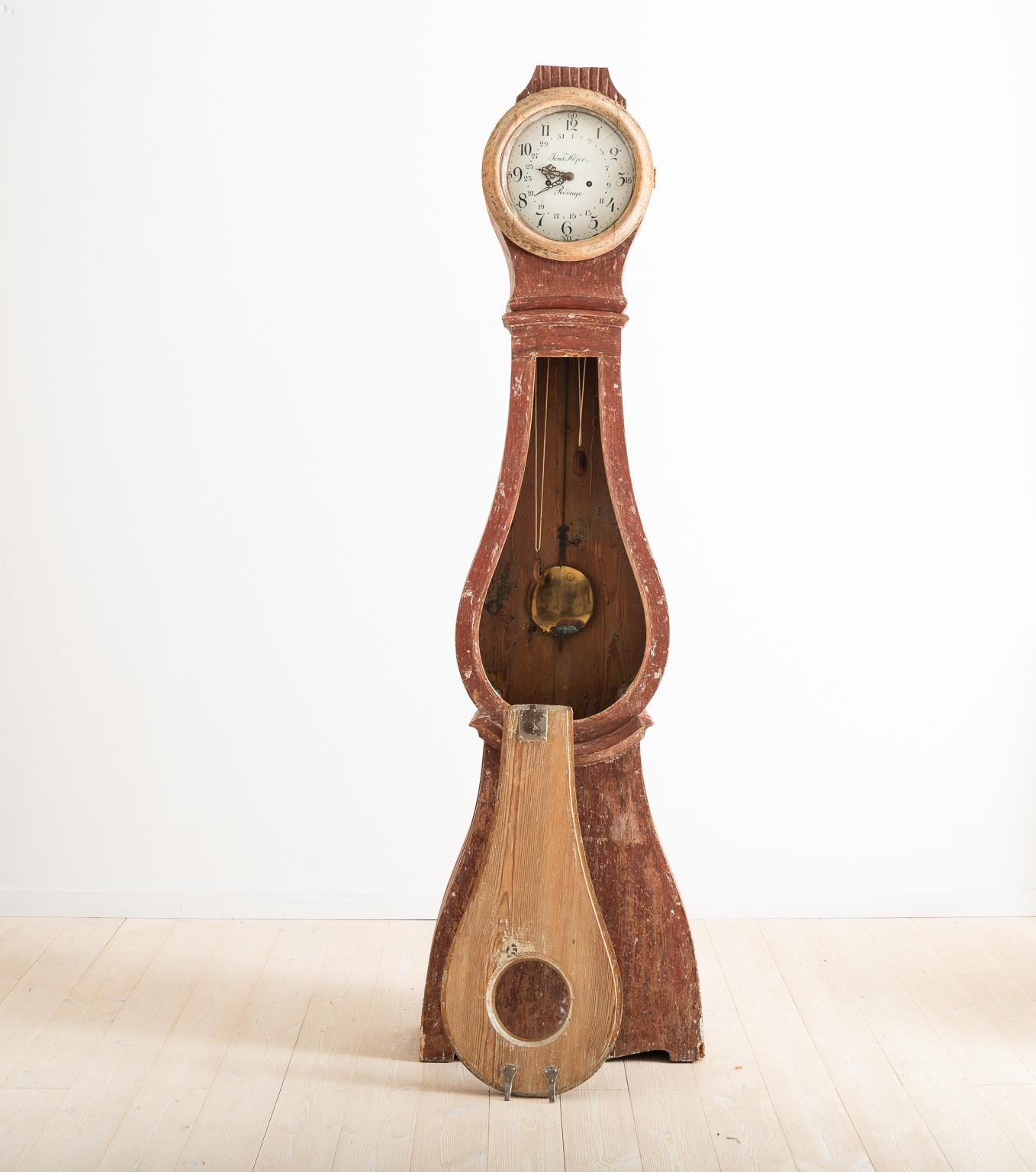 Rococo 18th Century Swedish Mora Clock