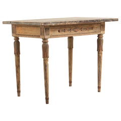 18th Century Swedish Neoclassic Console Table