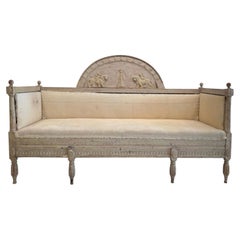 18th Century Swedish Neoclassical Bench