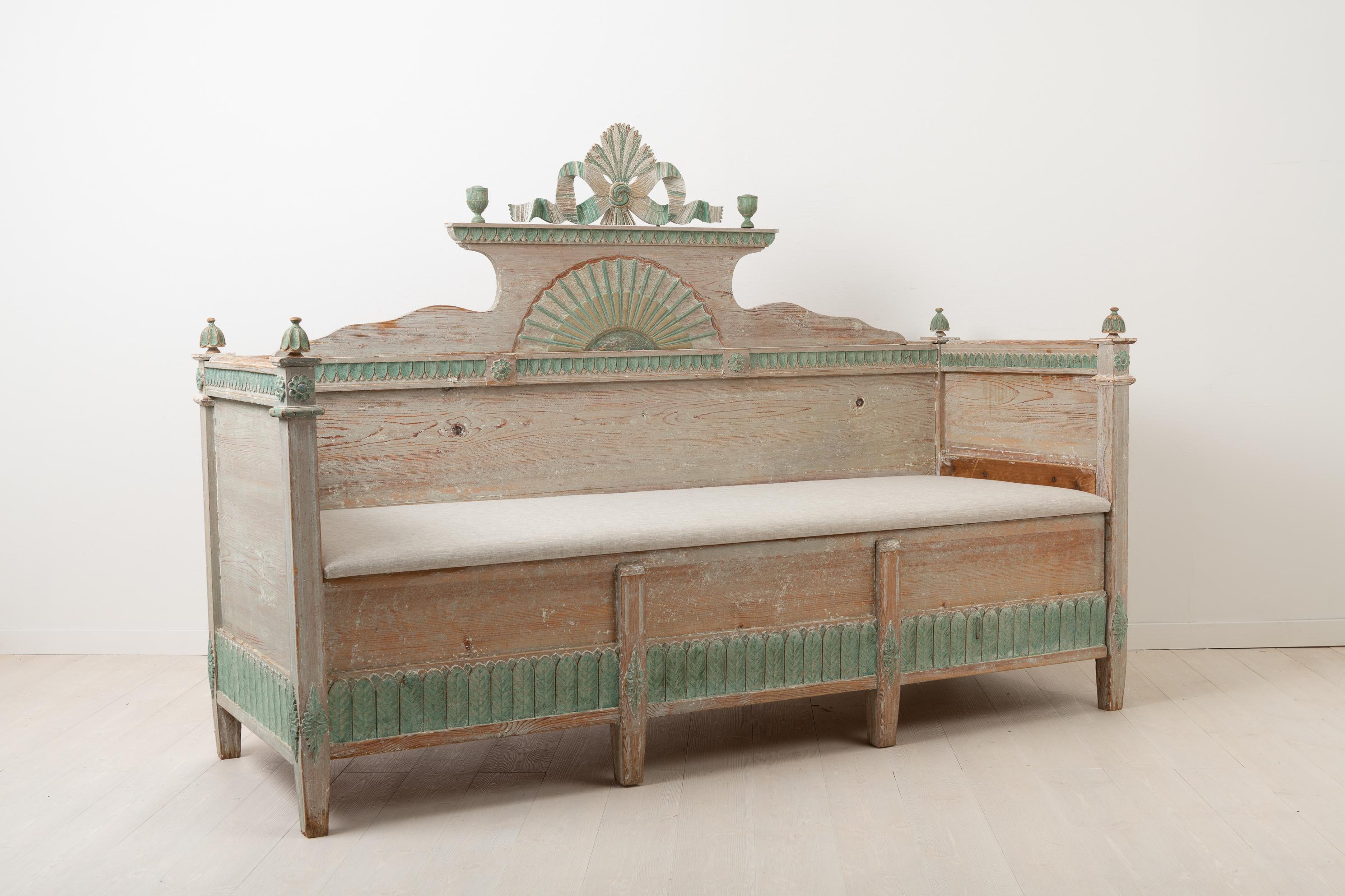 18th Century Swedish Neoclassical Sofa 1