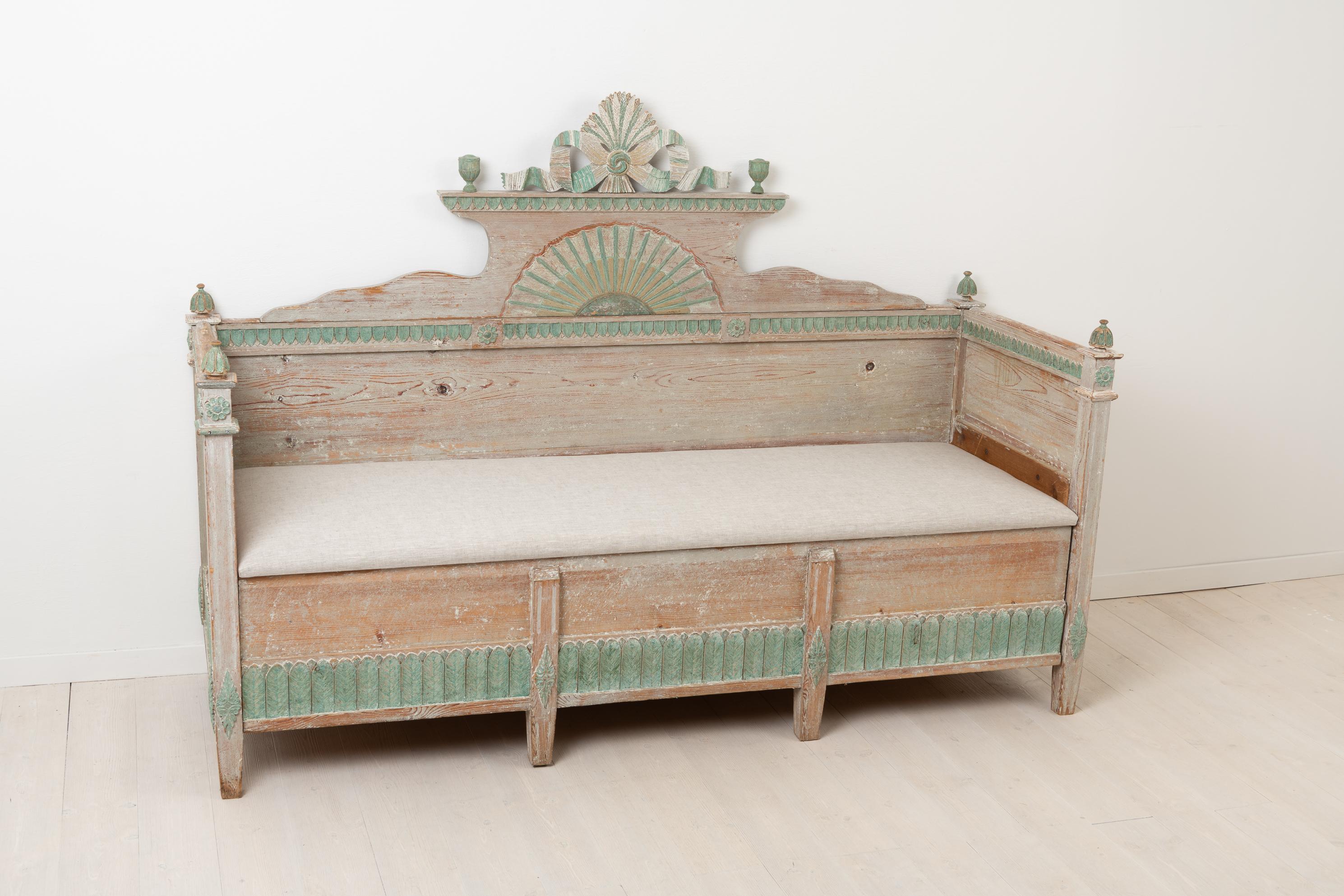 18th Century Swedish Neoclassical Sofa 2
