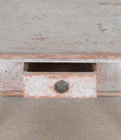 Mesa sueca del siglo XVIII, estilo gustaviano original