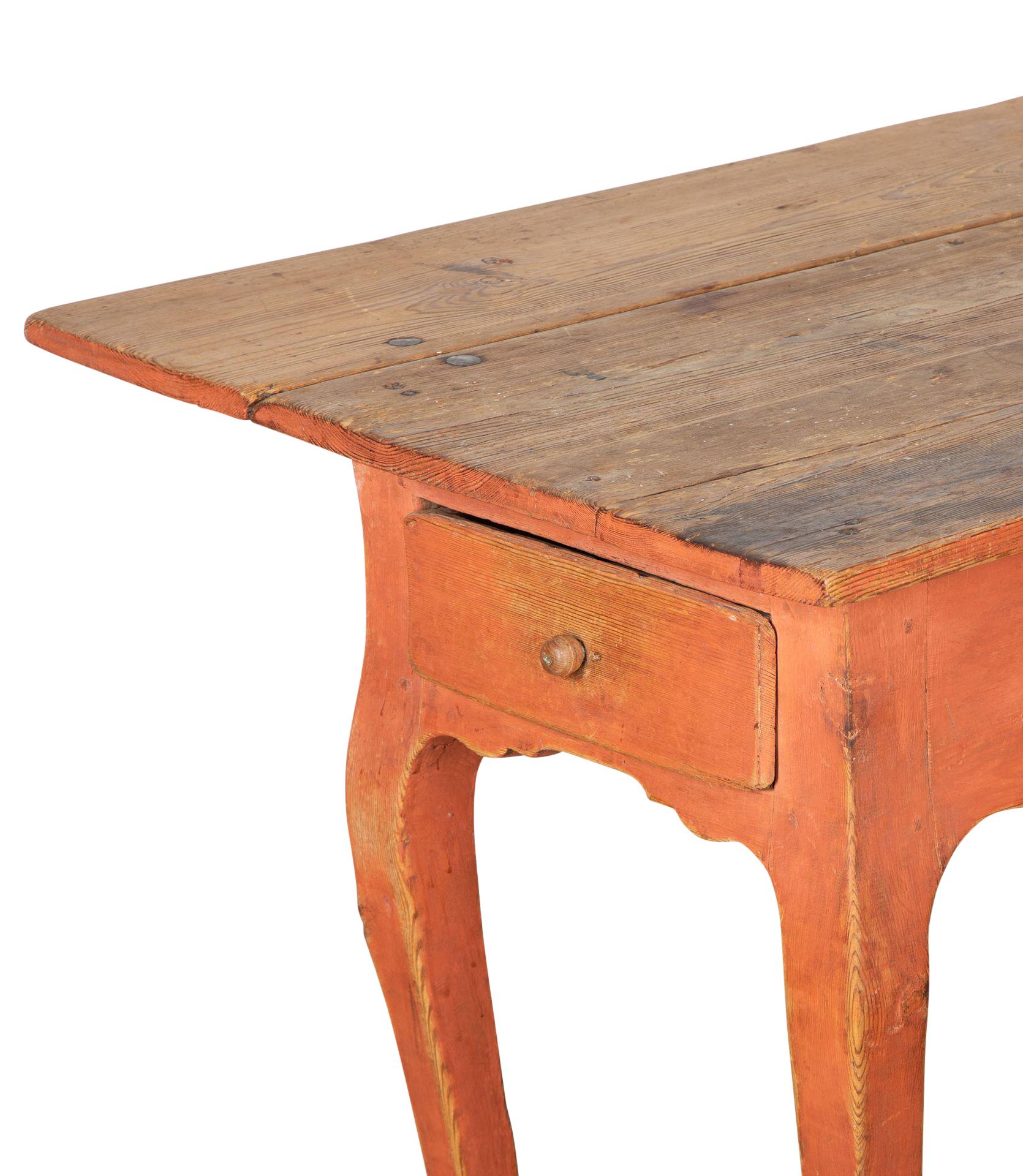 Schwedischer Original-Rokoko-Tisch aus dem 18. Jahrhundert im Angebot 1