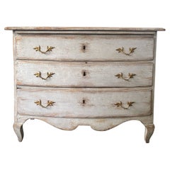 rococo chest of drawers 18th Century Swedish Period Rococo Chest of Drawers