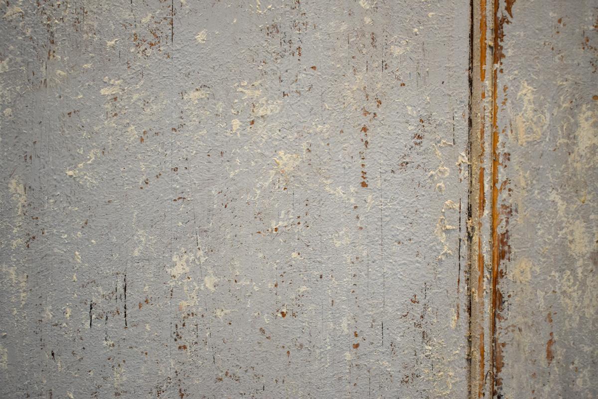 18th Century Swedish Rococo Cabinet or Buffet deux Corps - Pale Blue/Grey 4