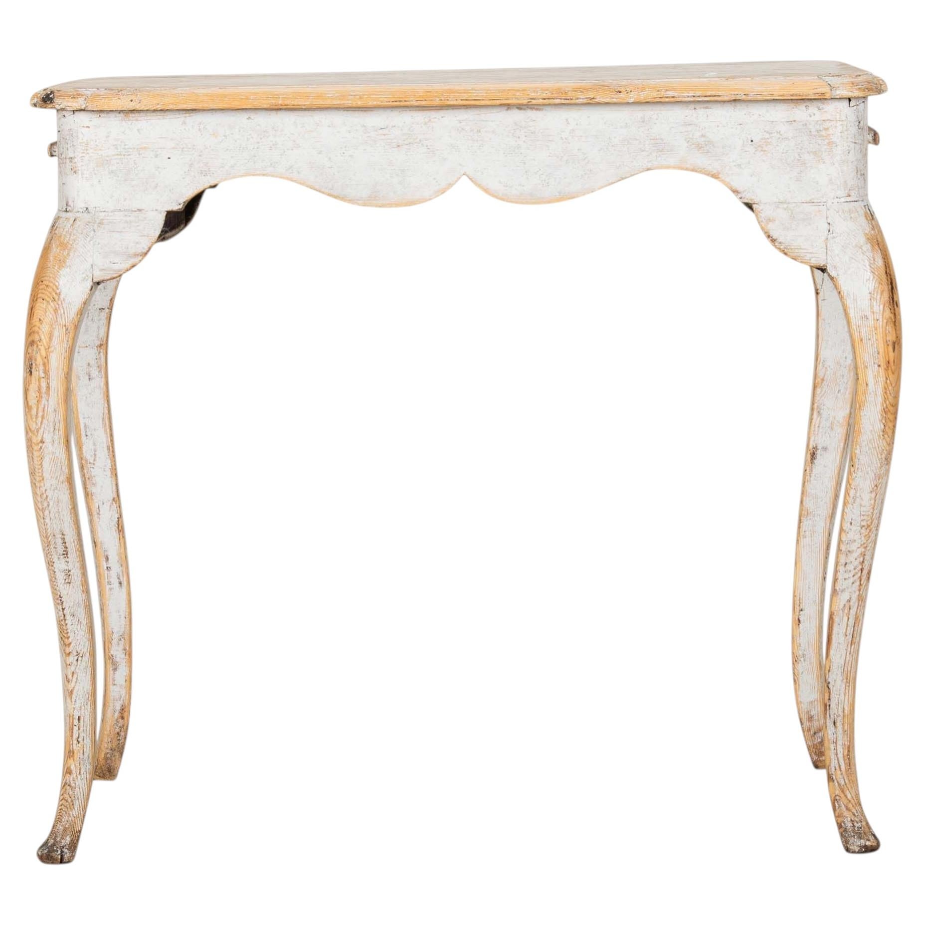 18th Century Swedish Rococo Card Table