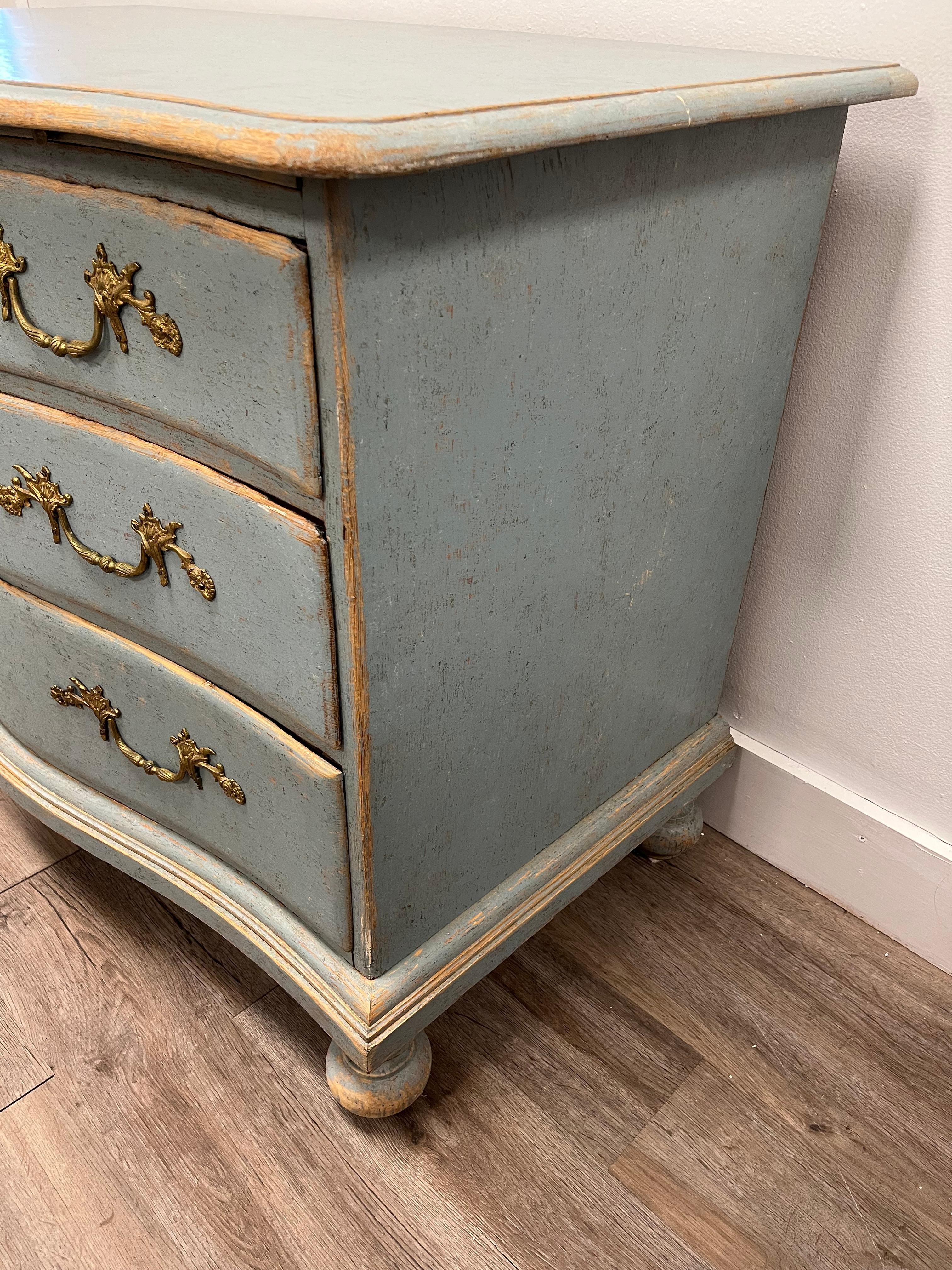 18th Century Swedish Rococo Commode For Sale 3