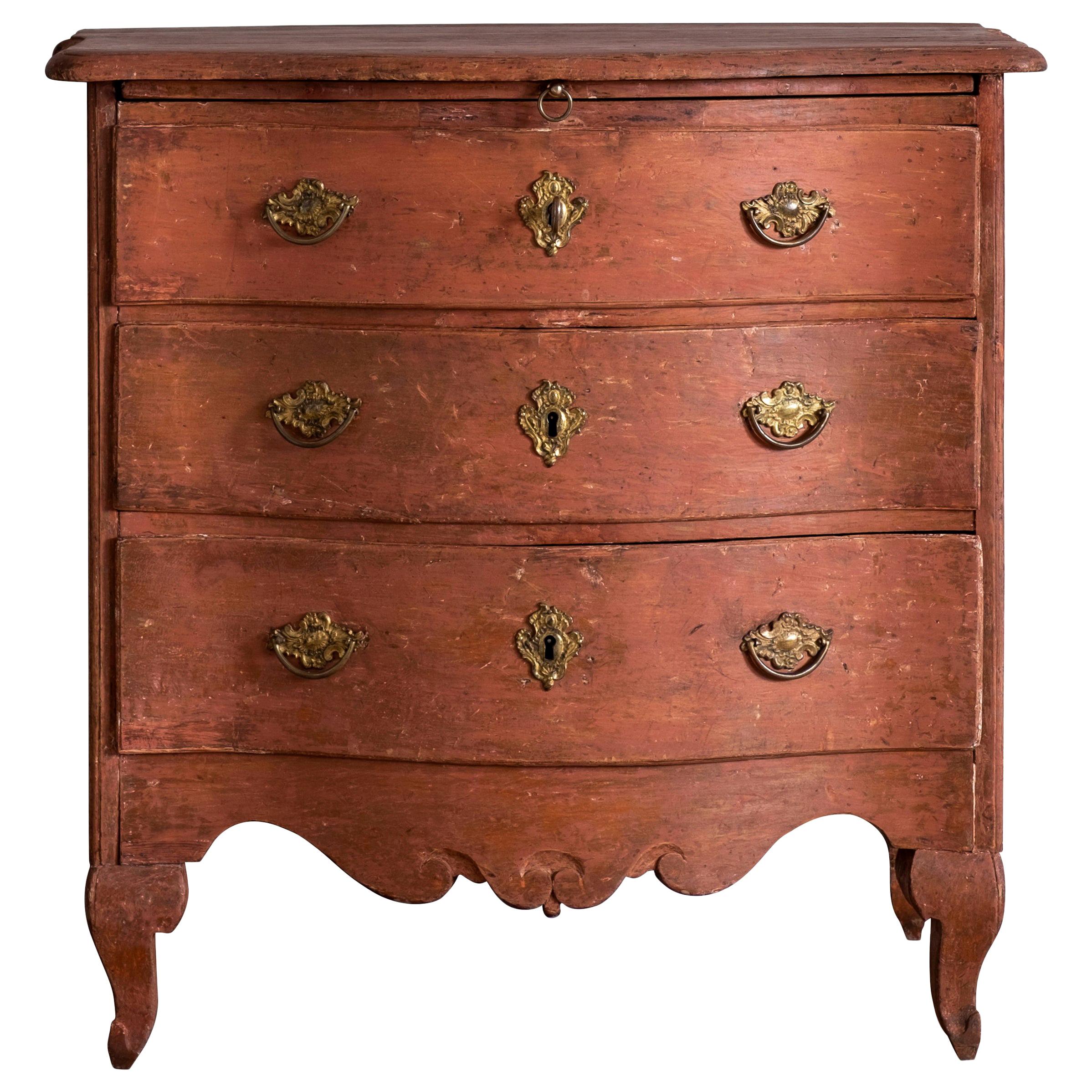 18th Century Swedish Rococo Commode