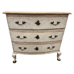 Commode rococo suédoise du XVIIIe siècle