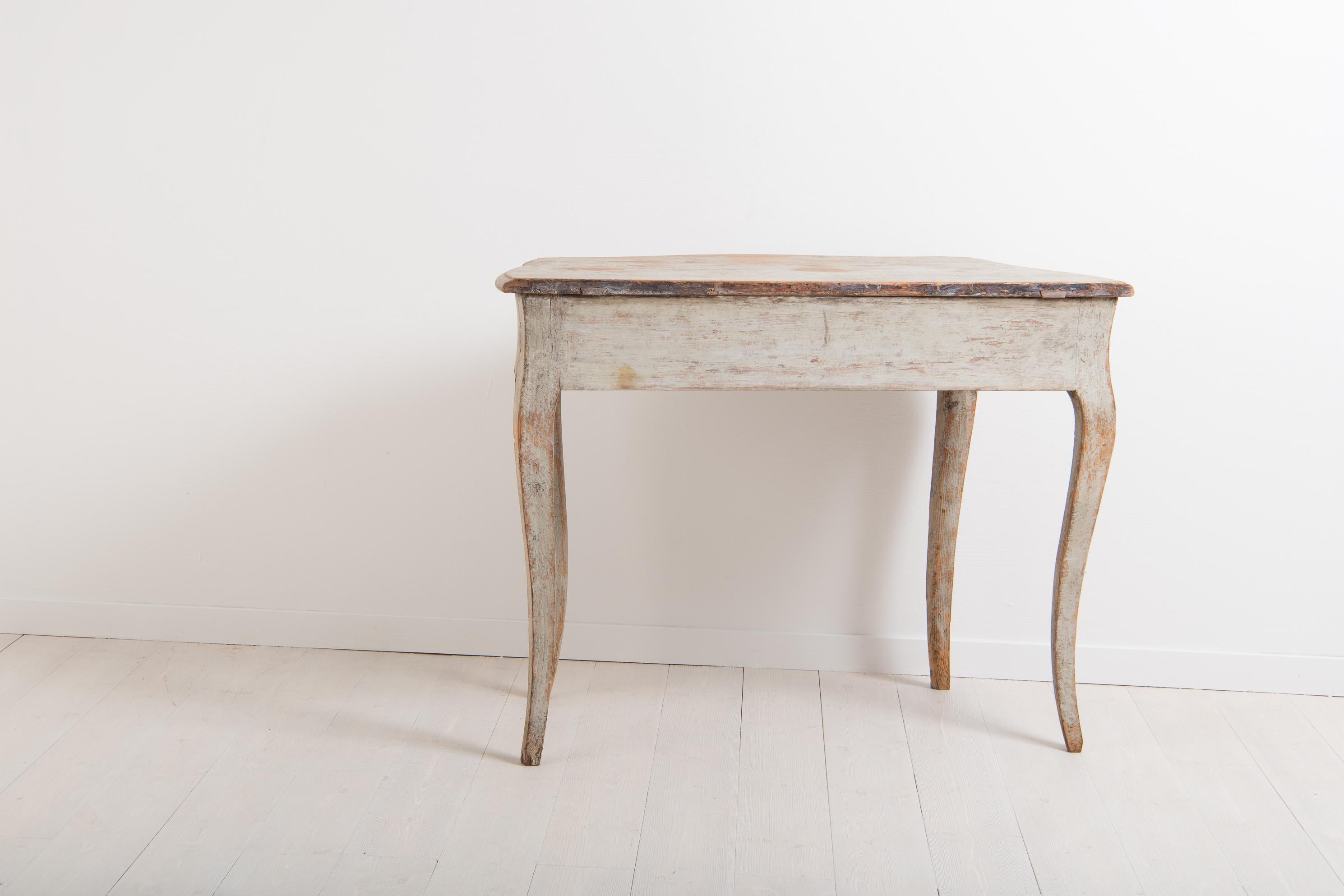 18th Century Swedish Rococo Console Table 5