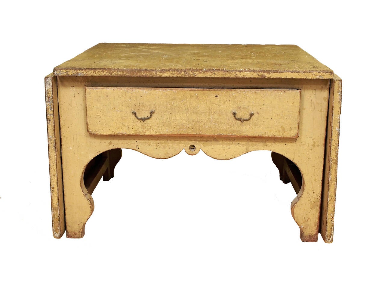 18th Century and Earlier Swedish Drop-Leaf Table, 18th Century 