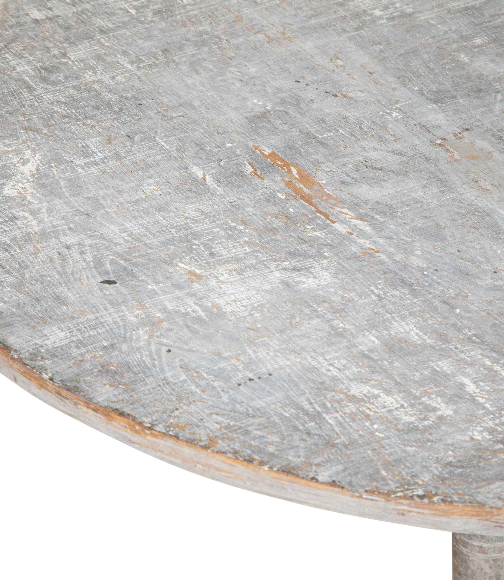 18th Century Swedish Rococo Folding Table For Sale 1