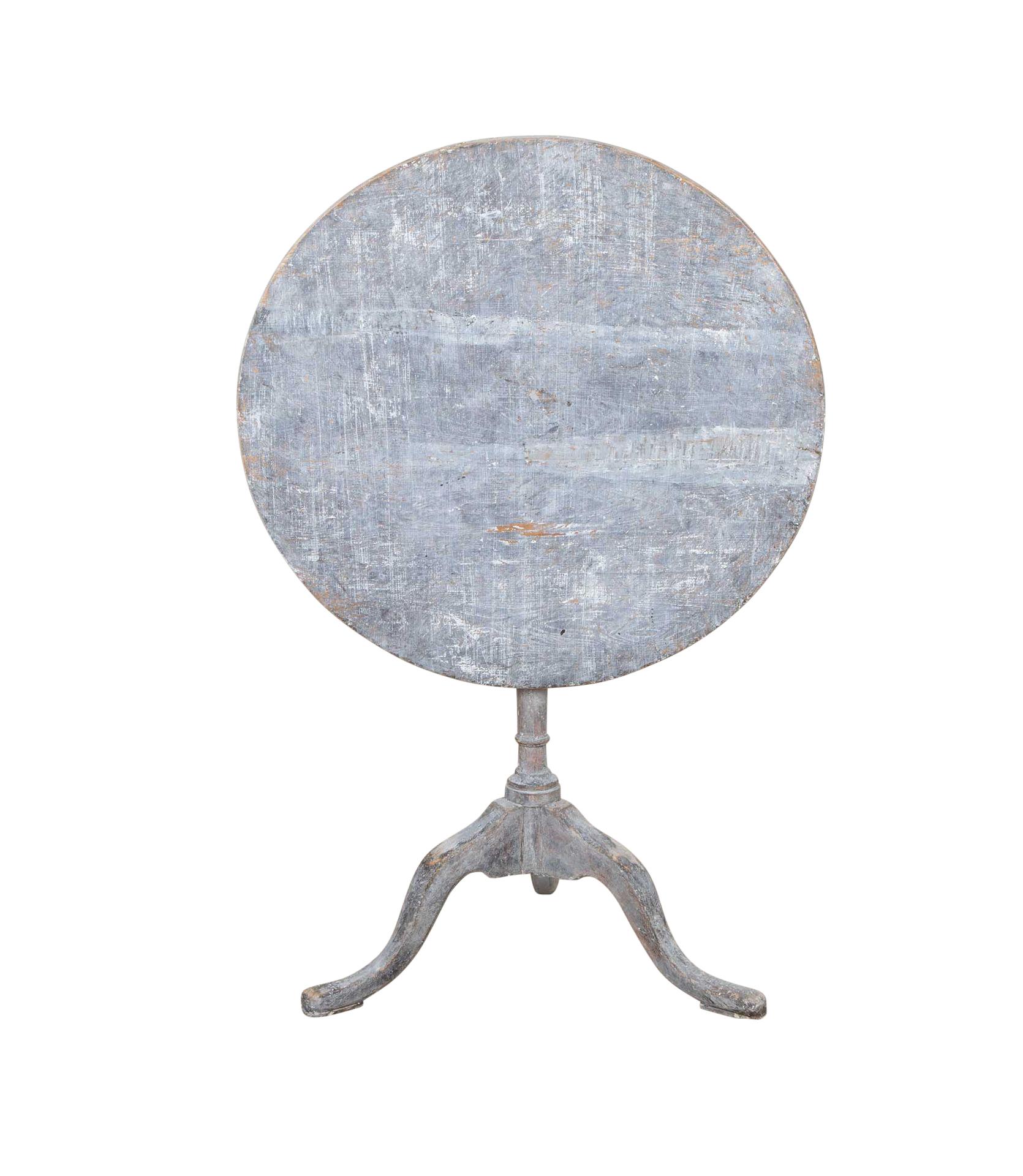 18th Century Swedish Rococo Folding Table For Sale 2