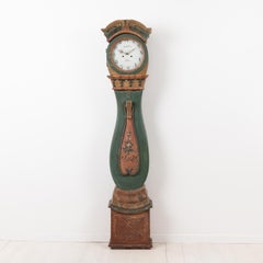 18th Century Swedish Rococo Long Case Clock
