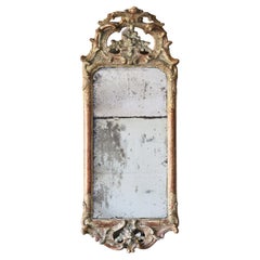 18th Century Swedish Rococo Mirror