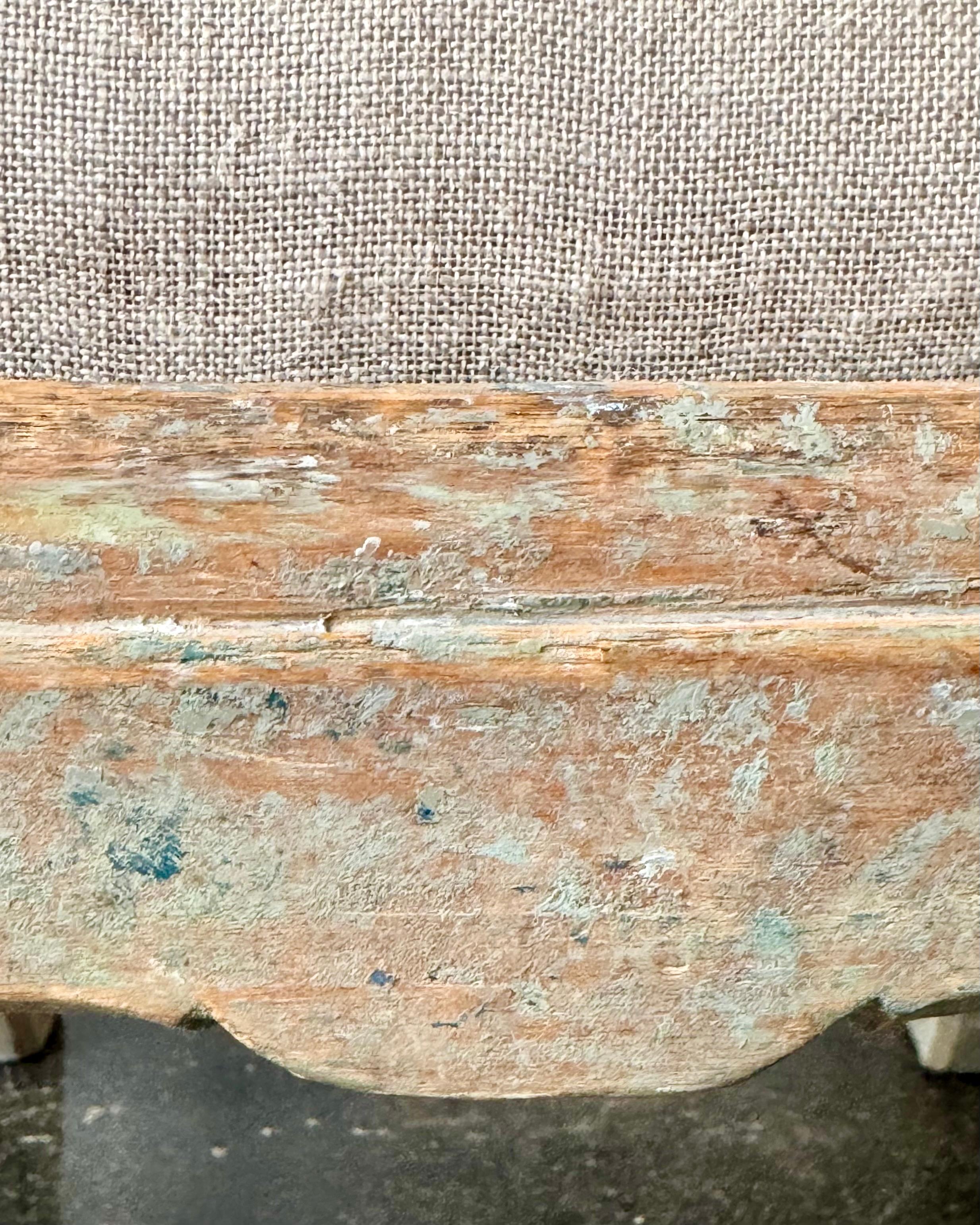 Sillón Sueco Siglo XVIII Periodo Rococó De Estocolmo 1760 en venta 4