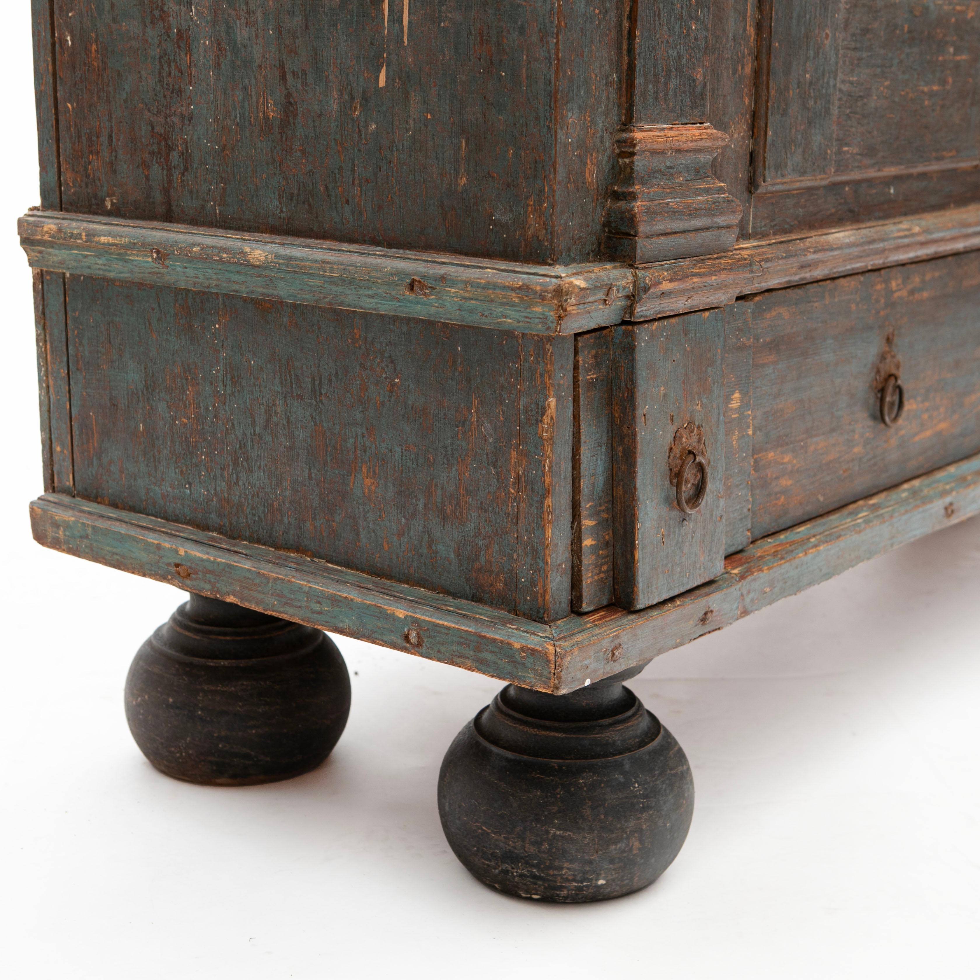 18th Century Swedish Rococo Period Cabinet For Sale 7