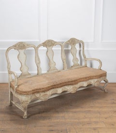 18th Century Swedish Rococo Sofa