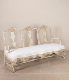 18th Century Swedish Rococo Sofa