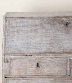 Bureau suédois du XVIIIe siècle de style rococo