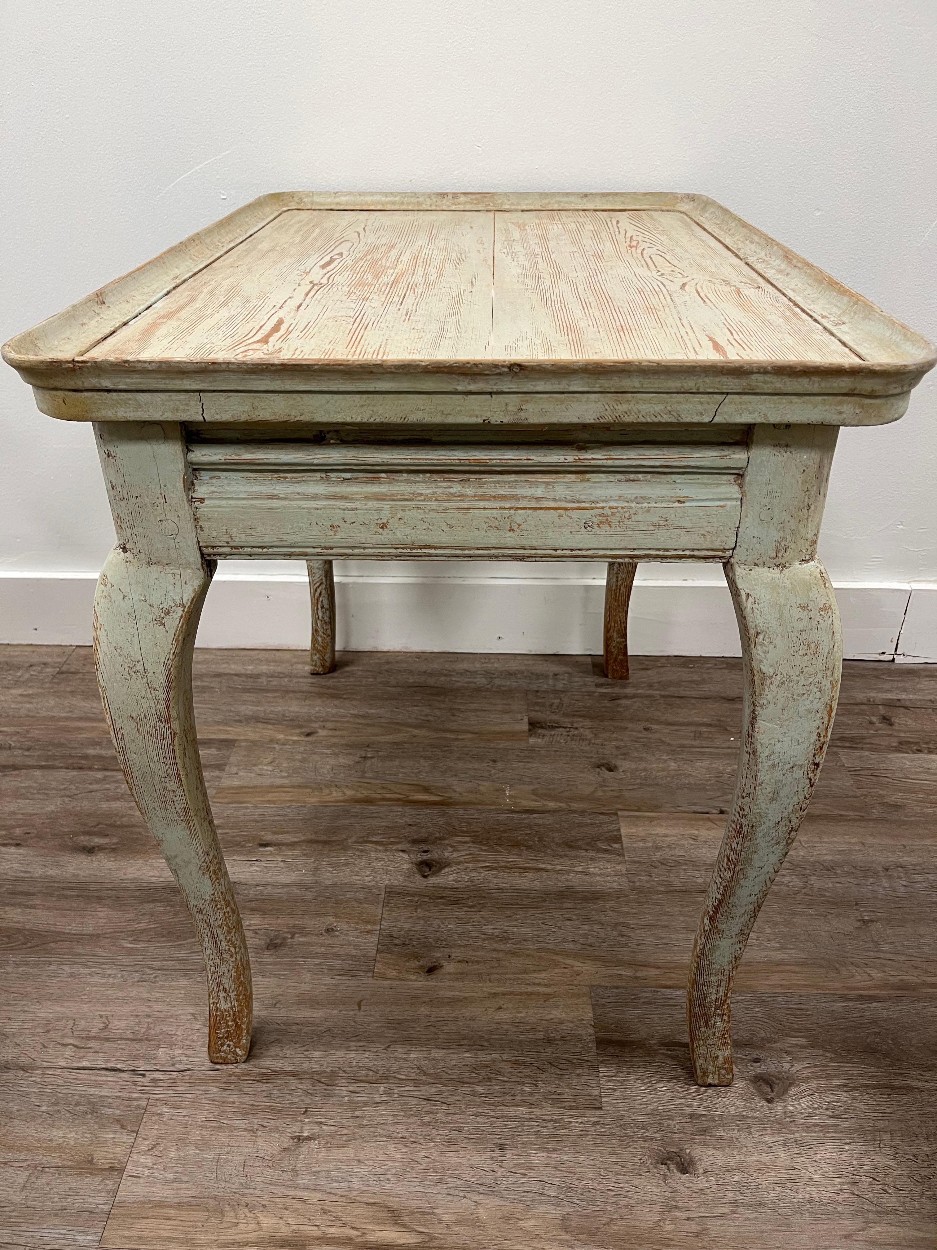 18th Century Swedish Rococo Tray Table For Sale 10