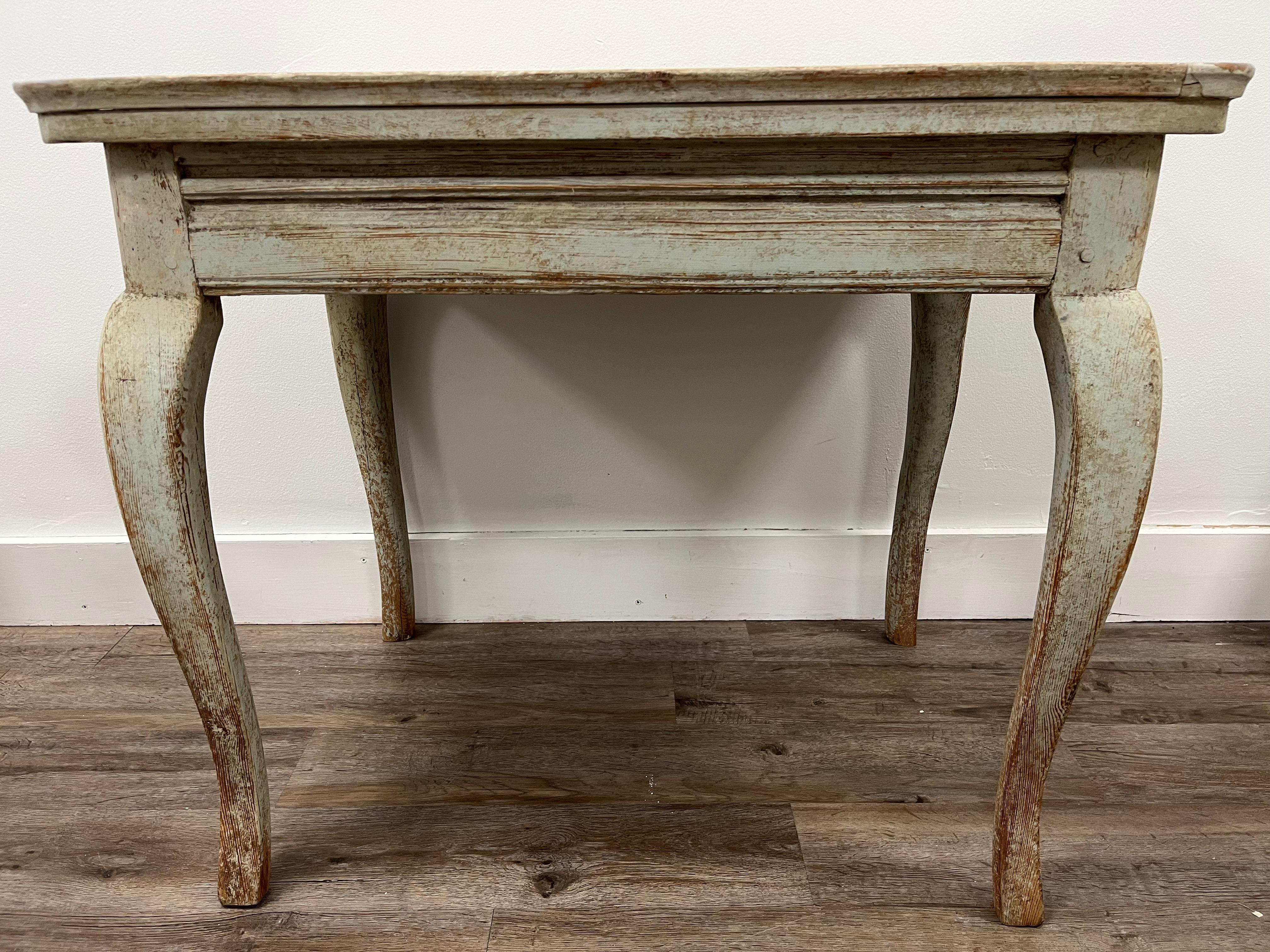 18th Century Swedish Rococo Tray Table For Sale 11