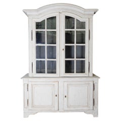 Antique 18th Century Swedish Rococo Vitrine Circa 1750