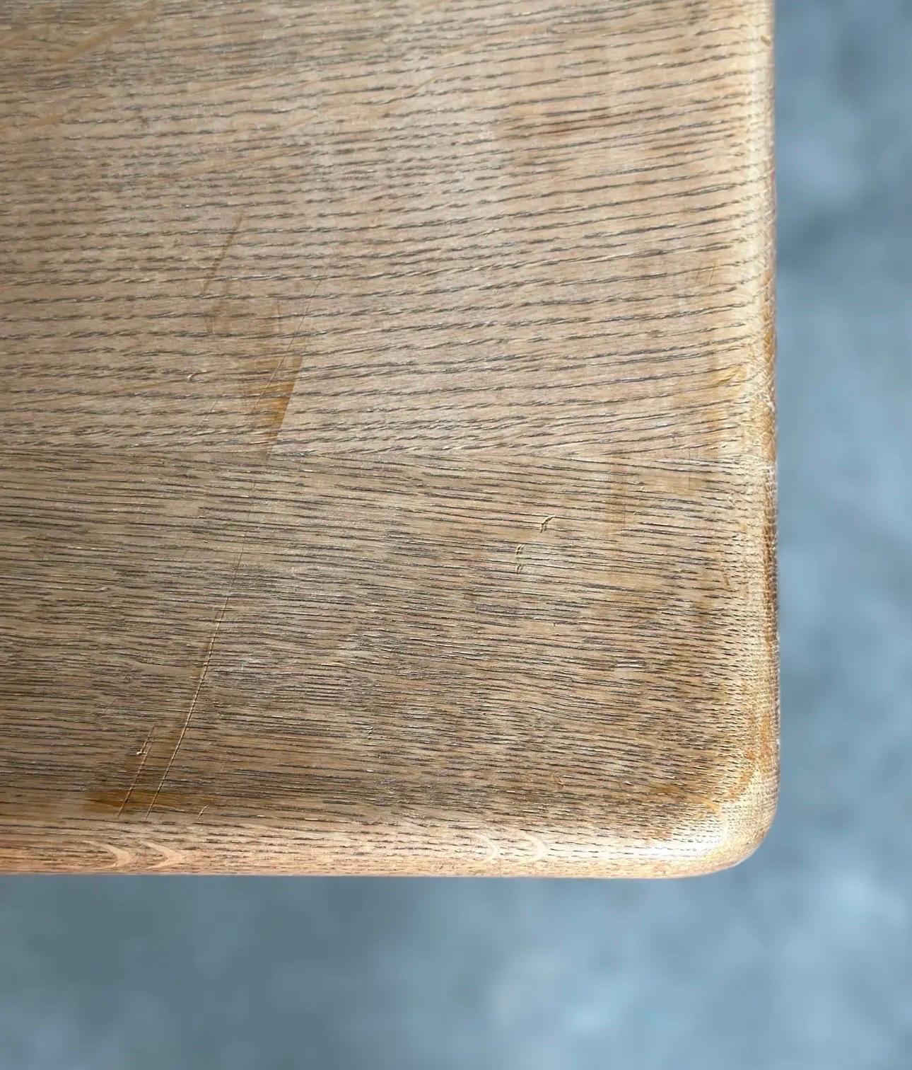 Fruitwood 18th Century Swedish Sawbuck Coffee Table