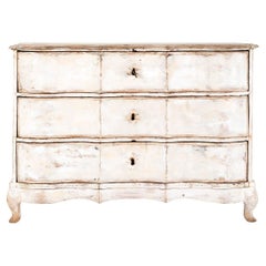 18th Century Swedish Serpentine Chest