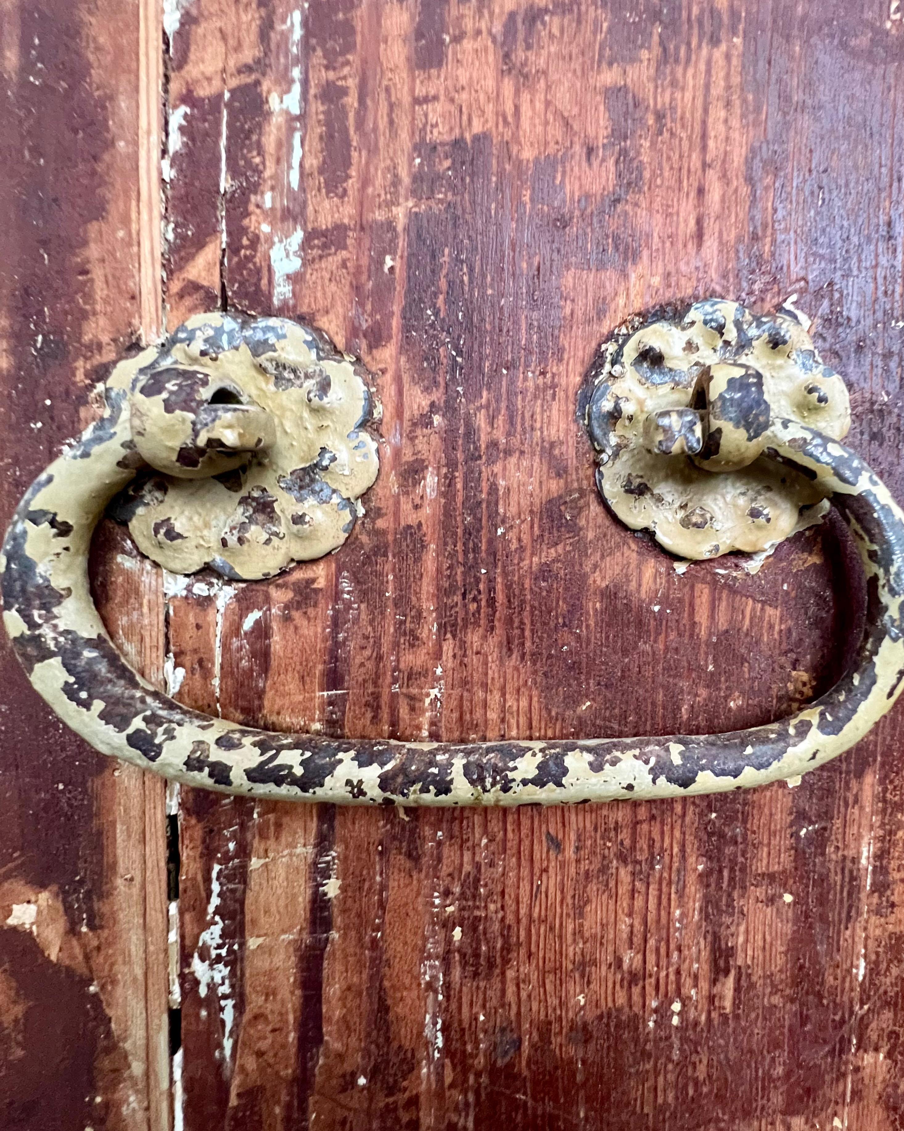 18th Century Swedish Serpentine Front Chest in Original Color 3