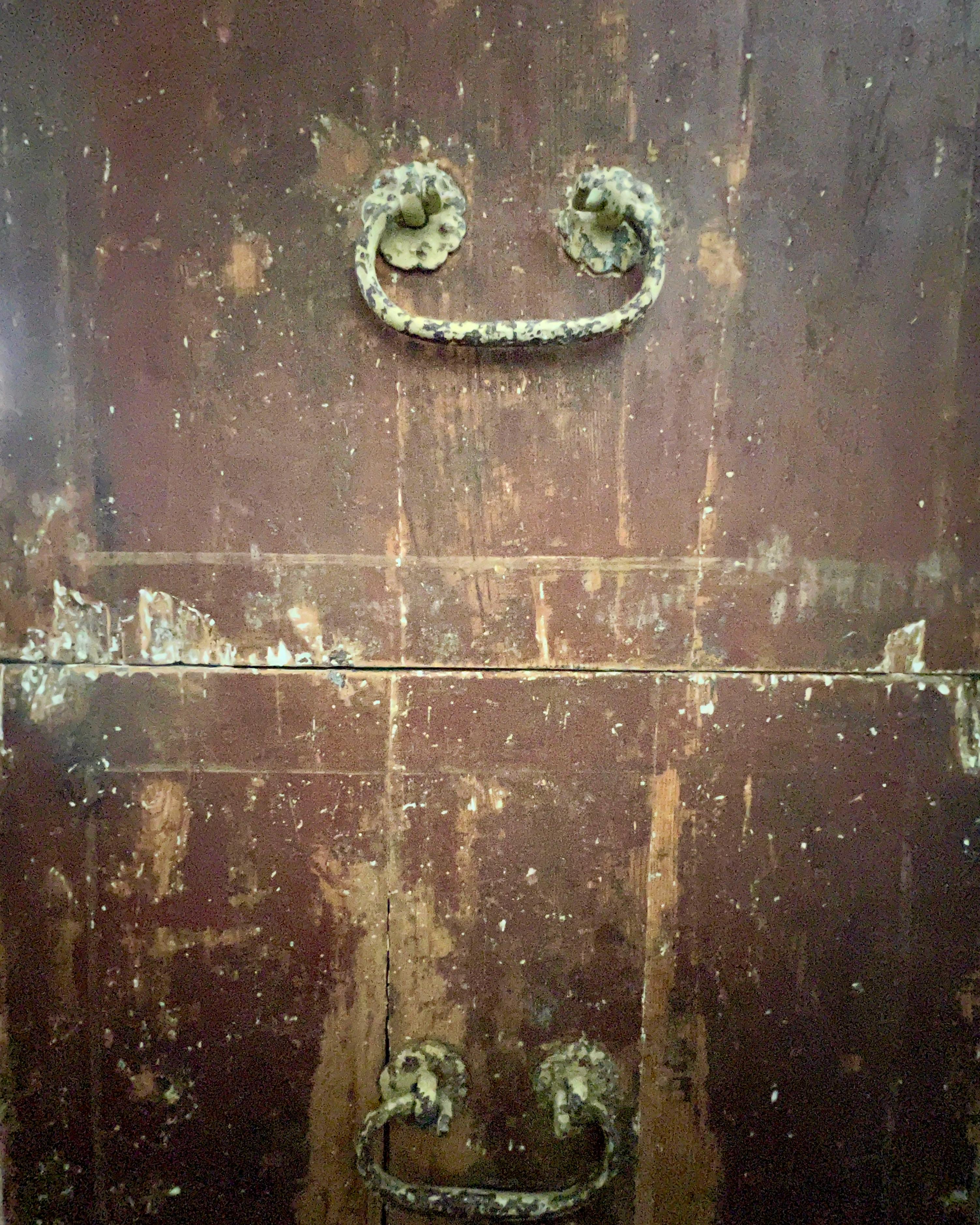 18th Century Swedish Serpentine Front Chest in Original Color 4