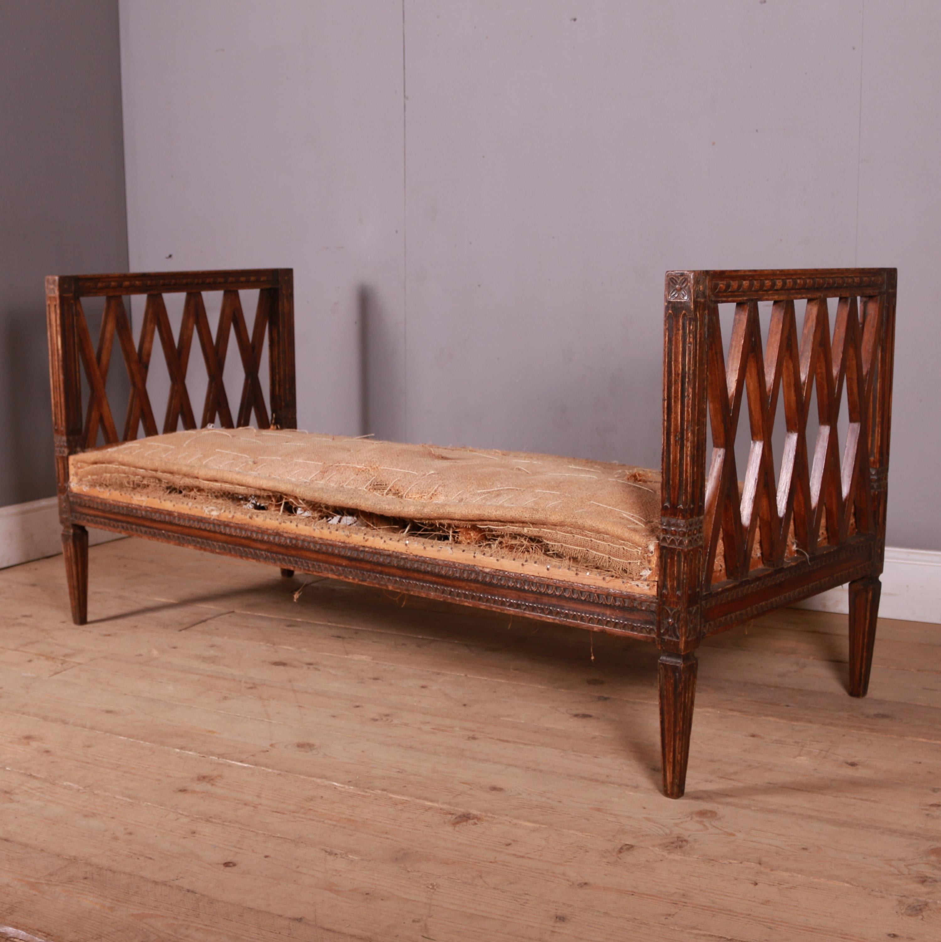 18th Century Swedish Settle 3