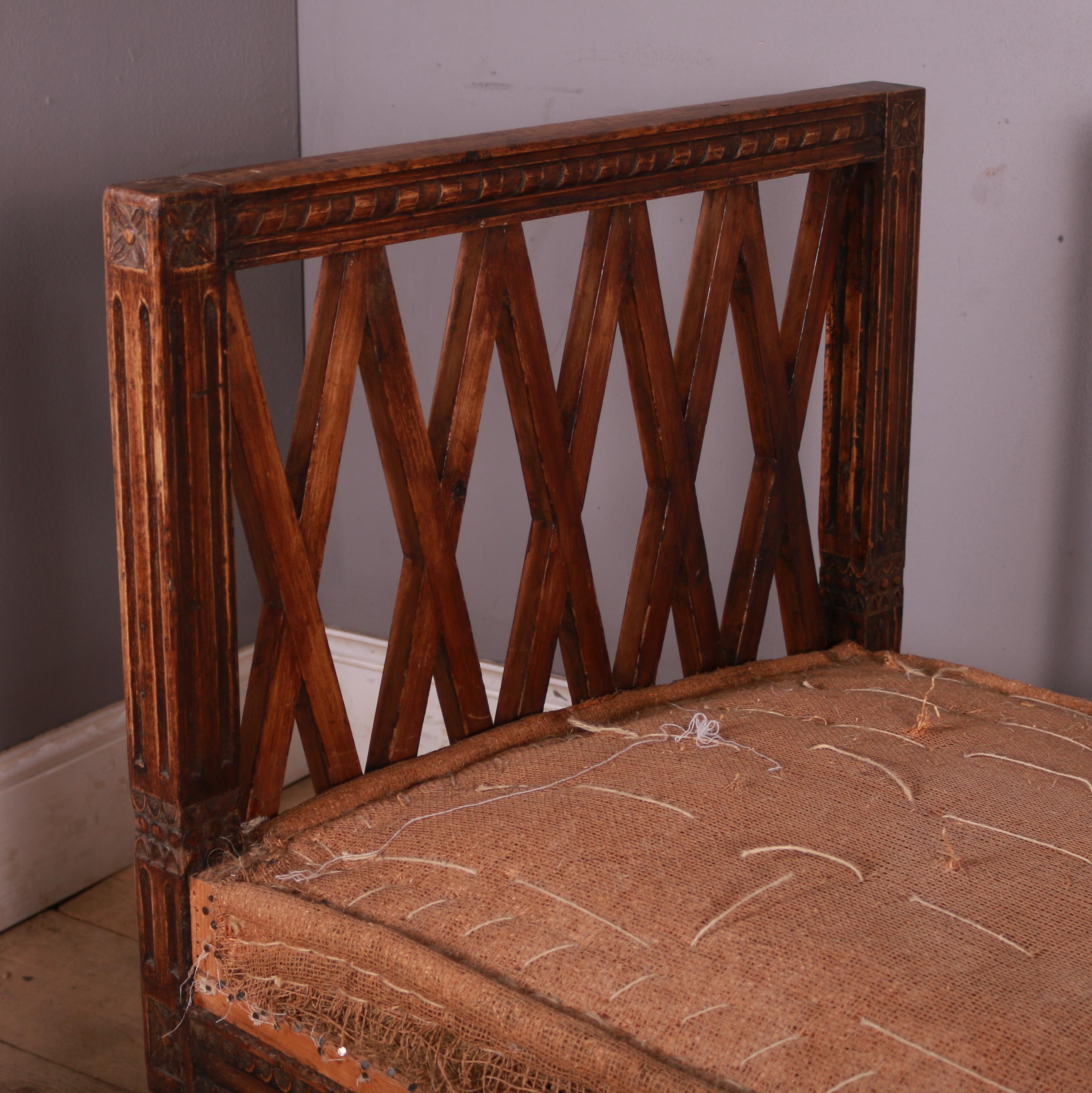 18th Century Swedish Settle 4