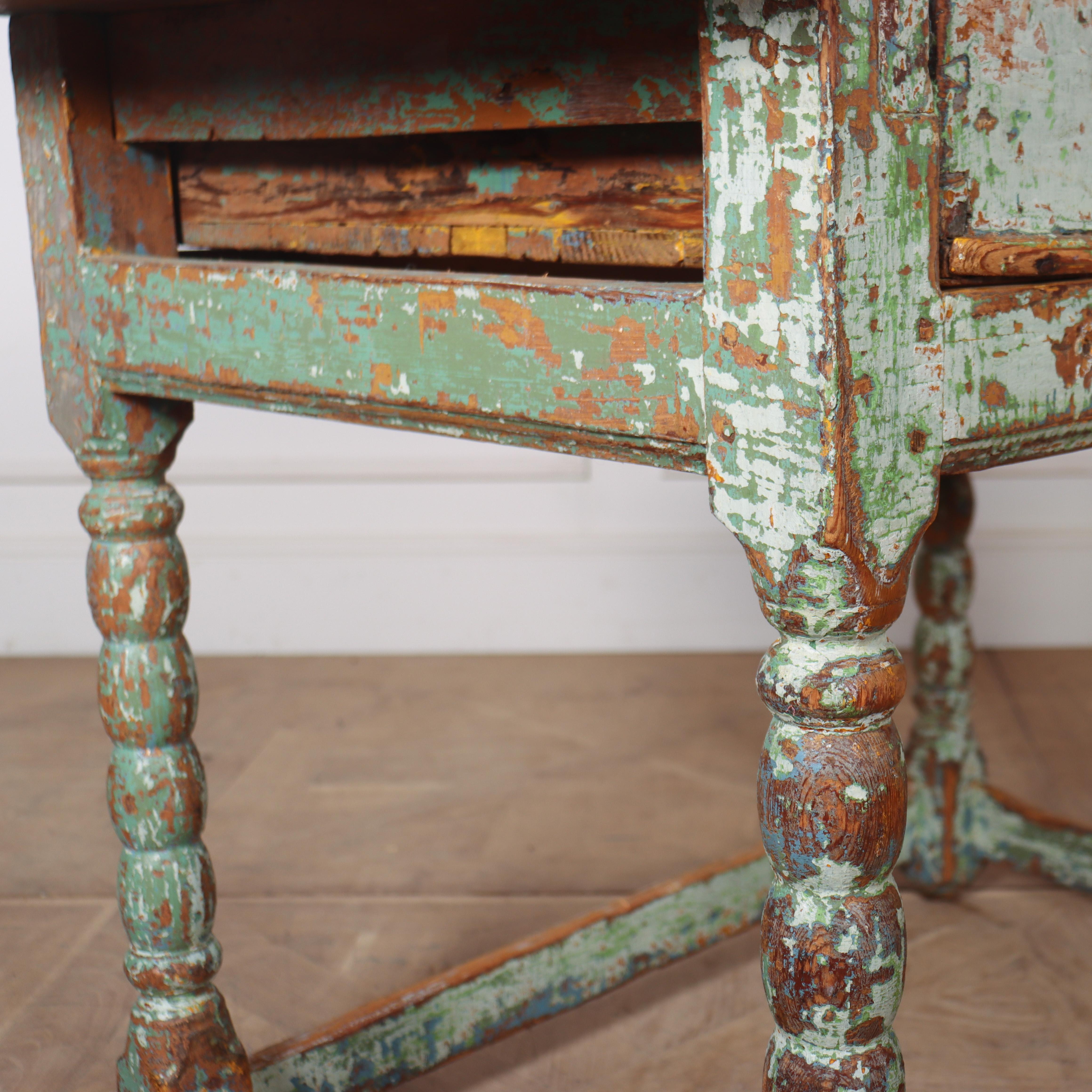 18th Century Swedish Side Table For Sale 5
