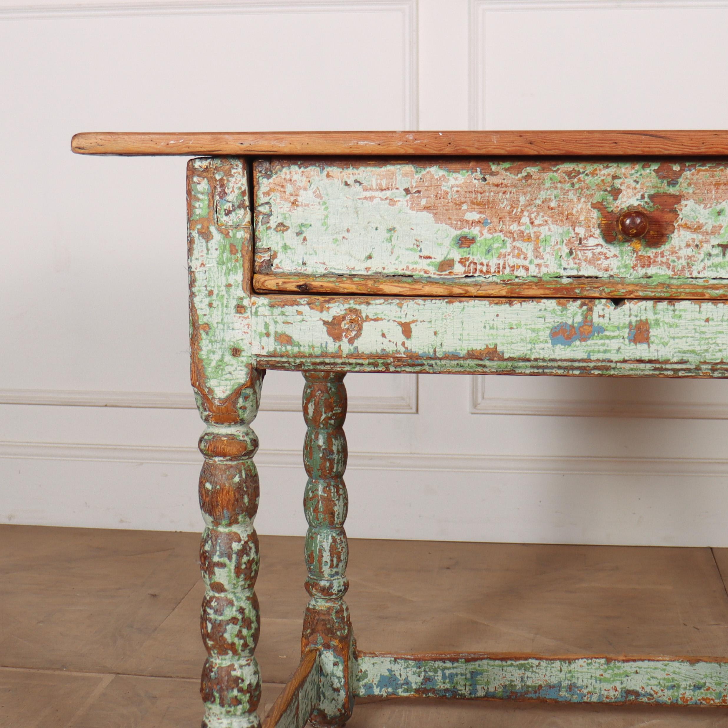 18th Century and Earlier 18th Century Swedish Side Table For Sale