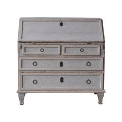 Antique 18th Century Swedish Slant Front Desk