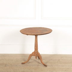 18th Century Swedish Tilt-Top Table