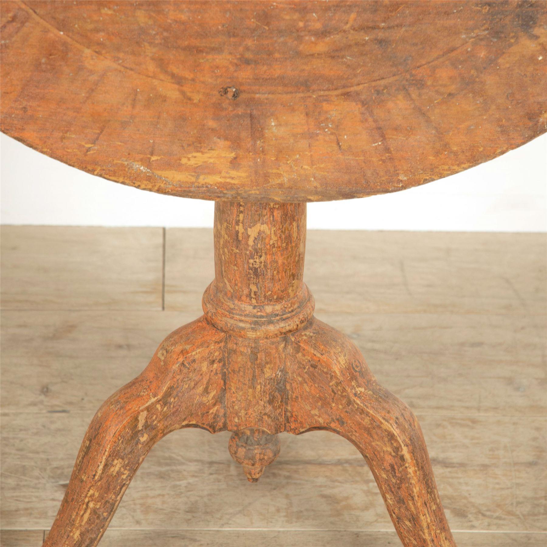 18th Century Swedish Tilt-Top Table In Good Condition In Gloucestershire, GB