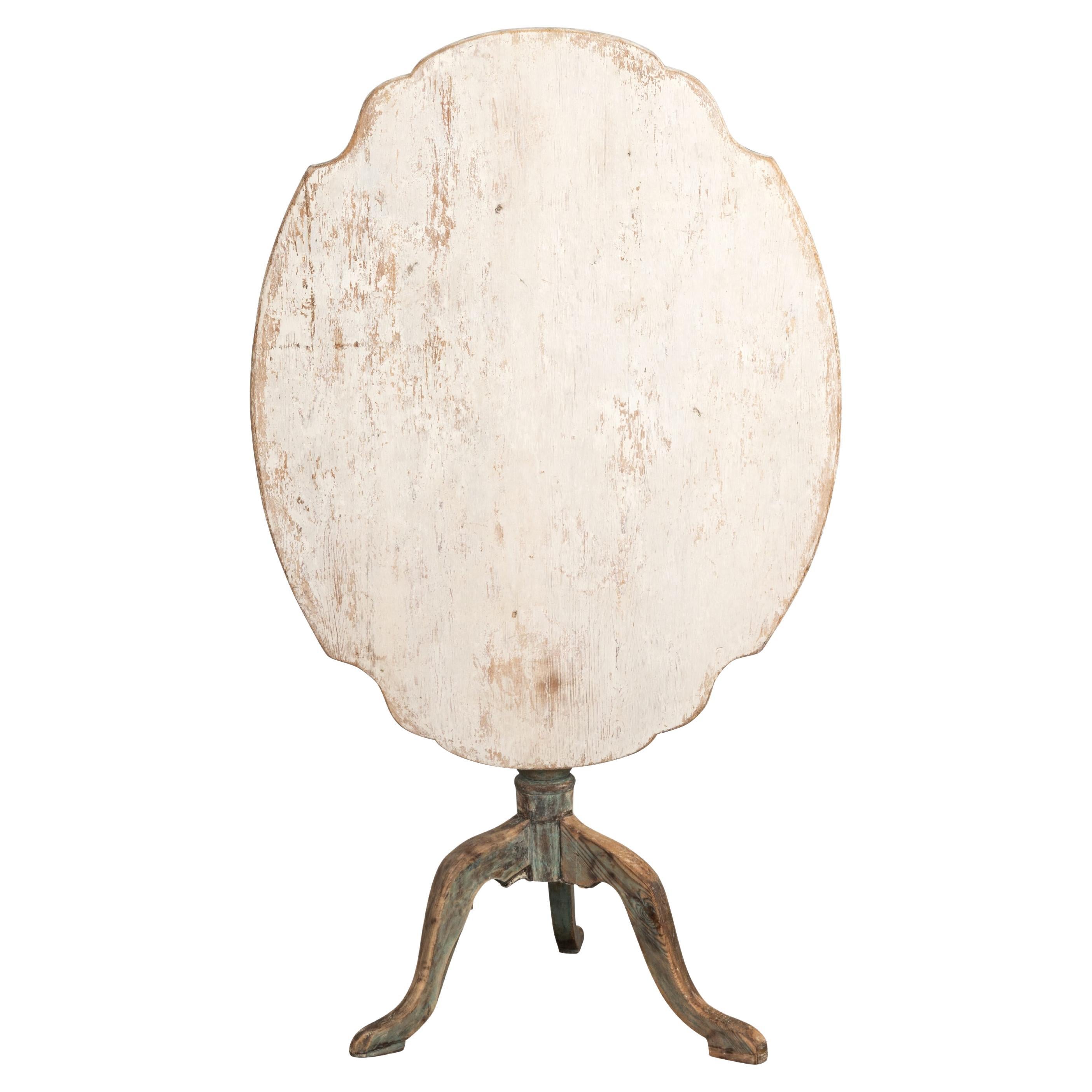 18th Century Swedish Tilt Top Table