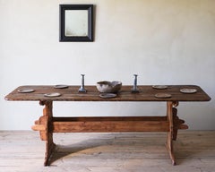 18th Century Swedish Trestle Table