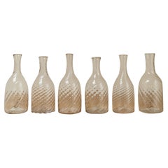 18th Century Swedish Twised Carafes