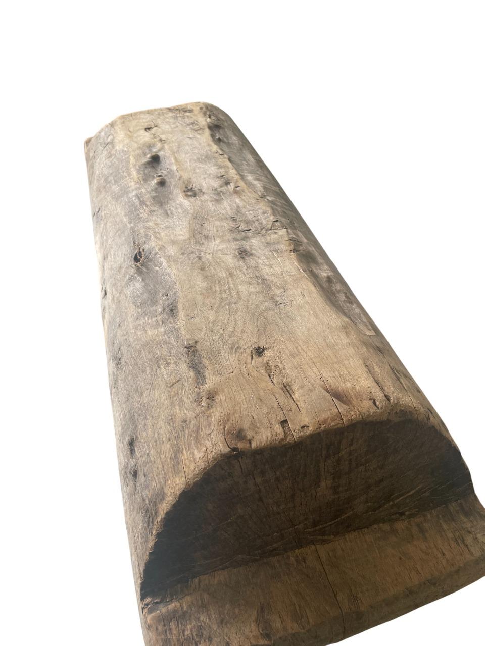 XVIIIe siècle et antérieur 18th Century Swedish Wabi-Sabi Hand-Carved Dough Bowl with Spoon en vente