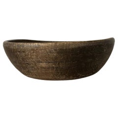 Cuenco sueco de madera del siglo XVIII