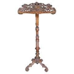 18th Century Swiss Antique Baroque Limewood Conductor’s Music Stand