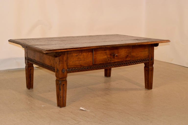 18th Century Swiss Coffee Table In Good Condition For Sale In High Point, NC