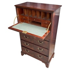 18th century Tall and shallow Secretaire Chest of Drawers